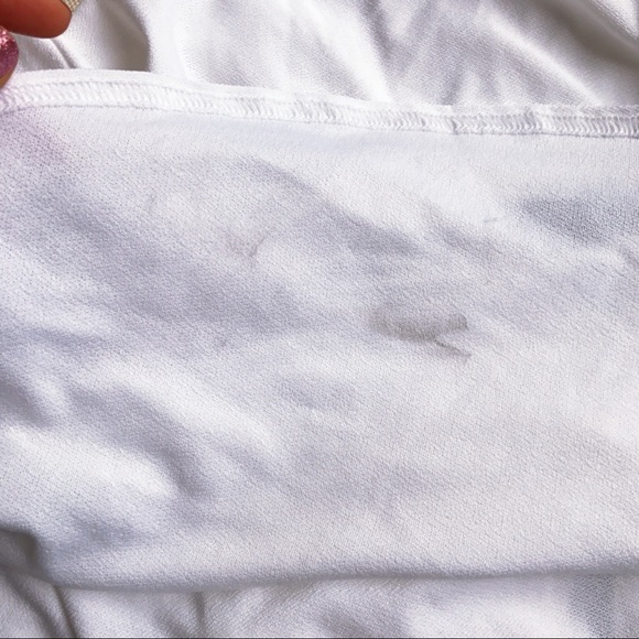 🆕 WHITE RUFFLE OPEN SHOULDER BUTTON MIDI DRESS! - Picture 10 of 10